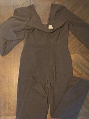 Black Off-Shoulder Jumpsuit - Women's Fashion